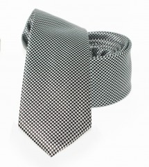    Goldenland Slim Krawatte - Schwarz gepunktet 